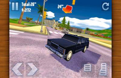 Gameplay screenshots of the Hearse Driver 3D for iPad, iPhone or iPod.
