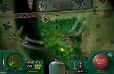 Gameplay screenshots of the ibomber for iPad, iPhone or iPod.