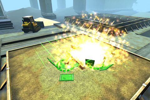 Gameplay screenshots of the Implode 3D for iPad, iPhone or iPod.
