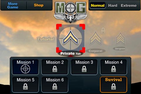 Free Medal of gunner - download for iPhone, iPad and iPod.