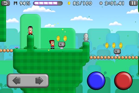 Gameplay screenshots of the Mikey Shorts for iPad, iPhone or iPod.
