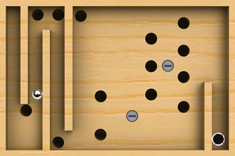 Gameplay screenshots of the Modern labyrinth for iPad, iPhone or iPod.
