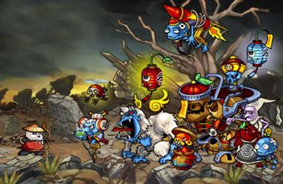 Gameplay screenshots of the Panda Warrior: Zombie king’s treasure for iPad, iPhone or iPod.