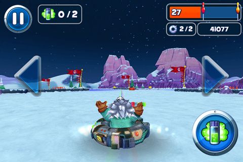Gameplay screenshots of the Polar bowler for iPad, iPhone or iPod.