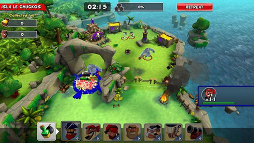 Gameplay screenshots of the Raids of glory for iPad, iPhone or iPod.