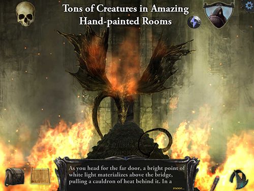 Gameplay screenshots of the Shadowgate for iPad, iPhone or iPod.