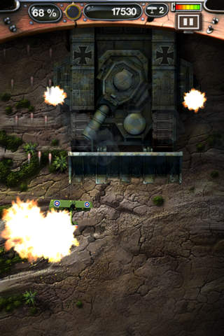 Gameplay screenshots of the Sky smash 1918 for iPad, iPhone or iPod.