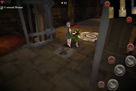 Gameplay screenshots of the Sleeping beauty X: The legend of tales for iPad, iPhone or iPod.