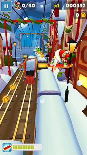 Download app for iOS Subway Surfers: North pole, ipa full version.