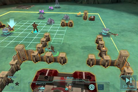 Gameplay screenshots of the Tactical heroes for iPad, iPhone or iPod.