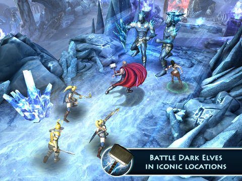 Download app for iOS Thor: The Dark World - The Official Game, ipa full version.