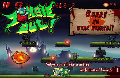 Gameplay screenshots of the Zombie Out for iPad, iPhone or iPod.