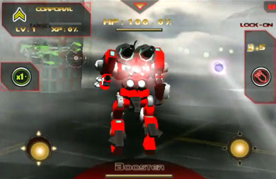 Battle 3D: Robots Sky