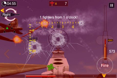 Gameplay screenshots of the Medal of gunner for iPad, iPhone or iPod.