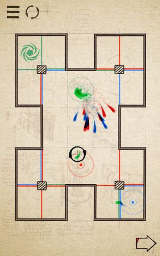 Gameplay screenshots of the Nimble squiggles for iPad, iPhone or iPod.