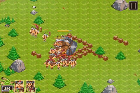 Gameplay screenshots of the Realm conquest for iPad, iPhone or iPod.