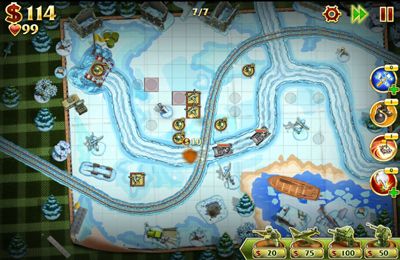 Gameplay screenshots of the Toy Defense 2 for iPad, iPhone or iPod.