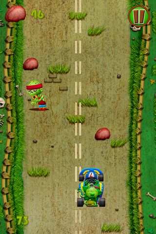 Download app for iOS Zombies race plants, ipa full version.