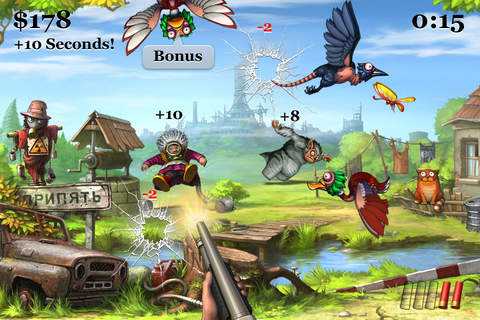 Gameplay screenshots of the Zone Zero for iPad, iPhone or iPod.