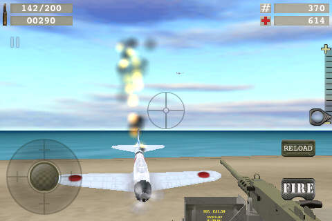 Gameplay screenshots of the Blood beach for iPad, iPhone or iPod.