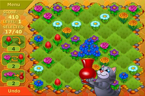 Download app for iOS Flower garden: Logical game, ipa full version.