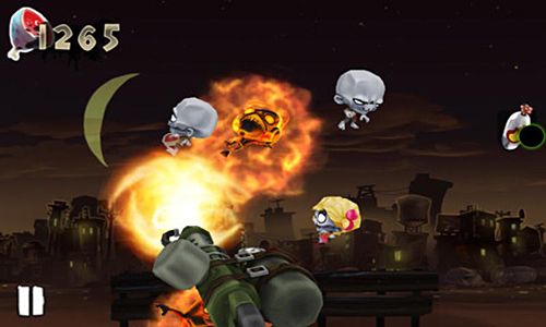 Gameplay screenshots of the Zombie toss: In a red wine sauce for iPad, iPhone or iPod.
