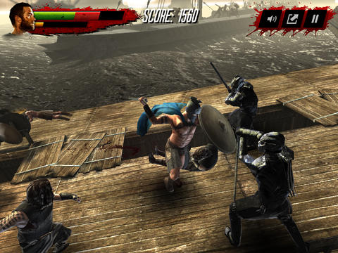 Gameplay screenshots of the 300 Rise of an empire: Seize your glory for iPad, iPhone or iPod.