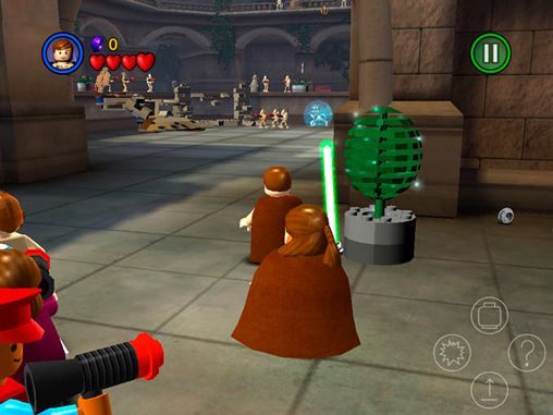 Gameplay screenshots of the LEGO Star wars: The complete saga for iPad, iPhone or iPod.