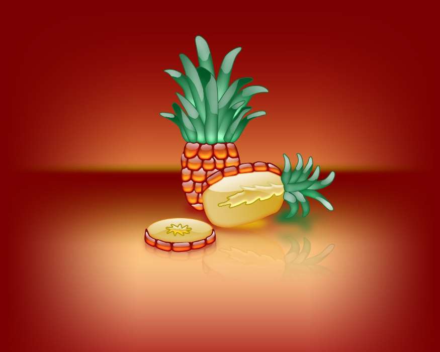 Pineapples, Food, Fruits