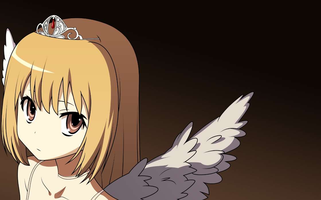 Anime, Girls, Angels