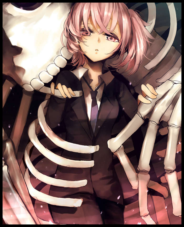 Anime, Girls, Skeletons
