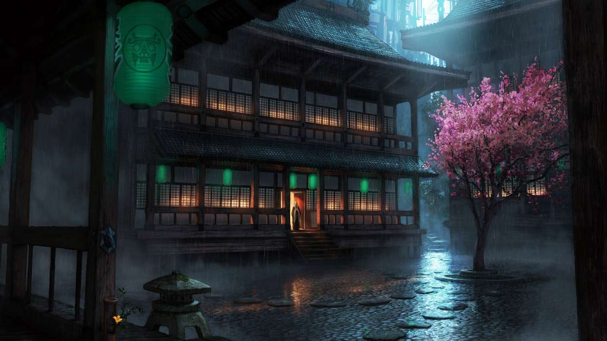 Anime,Houses
