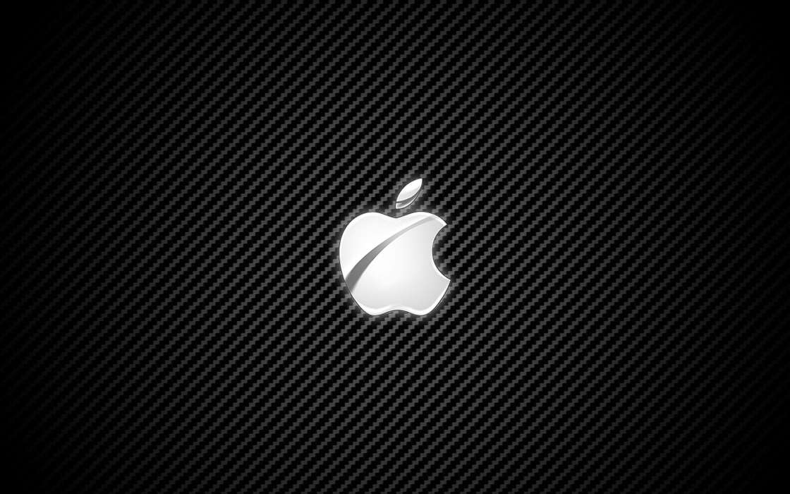Apple, Brands, Background, Logos
