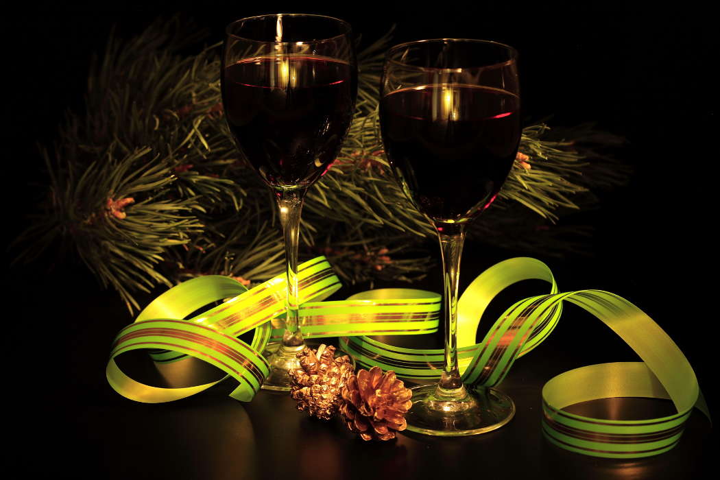 Food, Drinks, New Year, Holidays, Christmas, Xmas, Vine