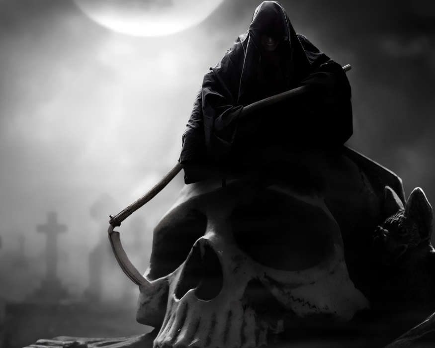 Fantasy, Skeletons, Death