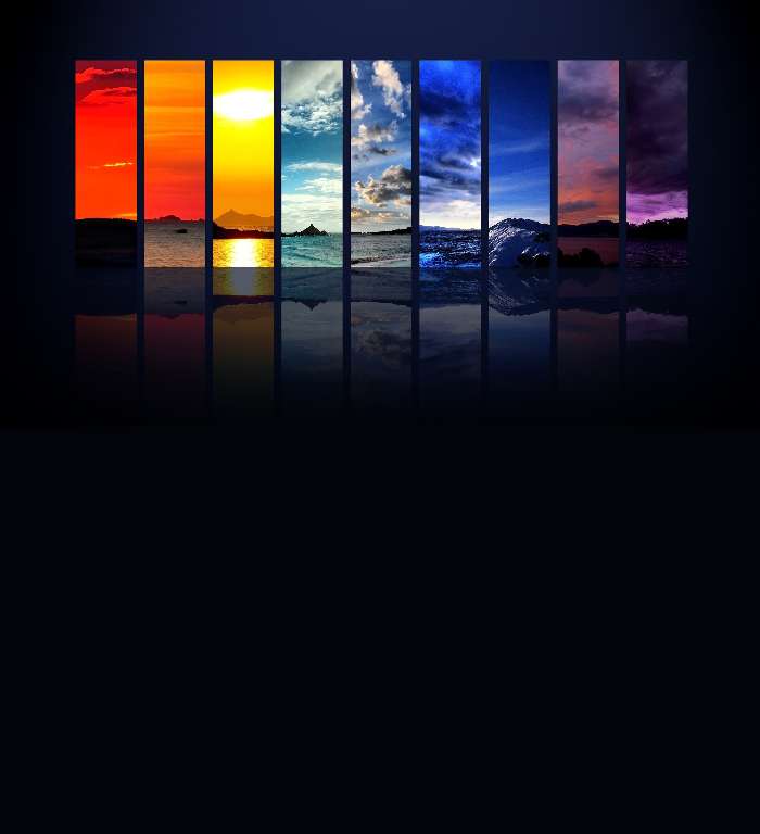 Background, Landscape, Rainbow