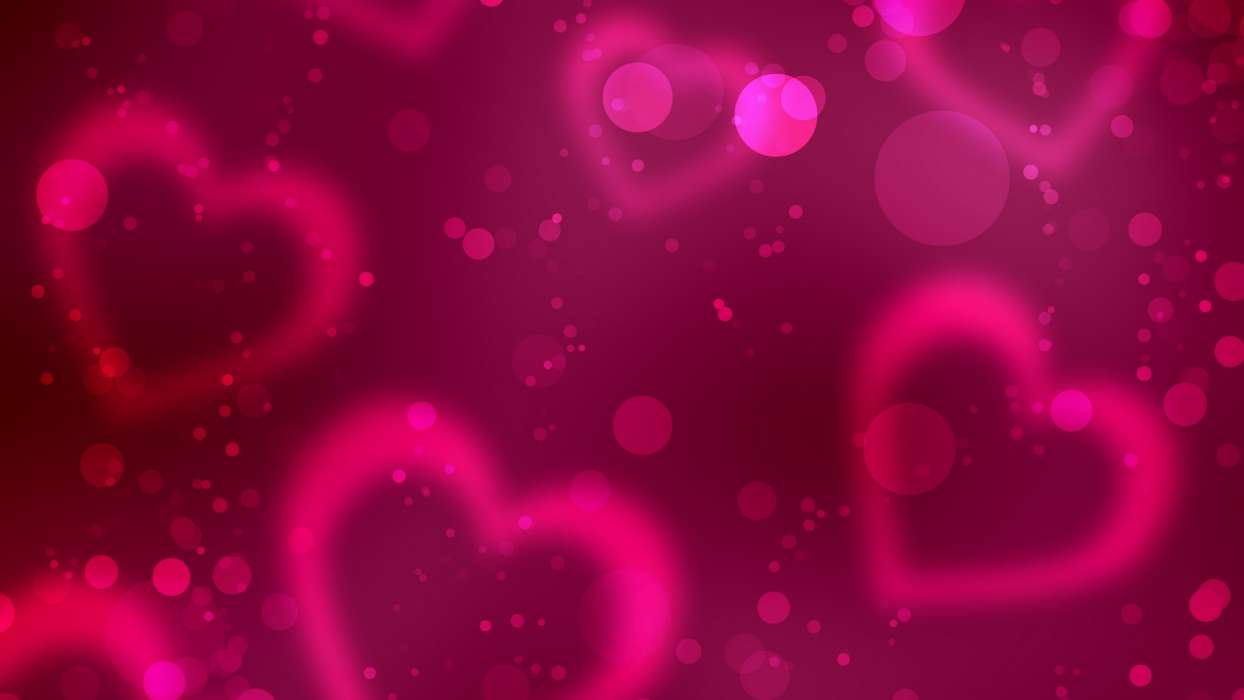 Background,Hearts