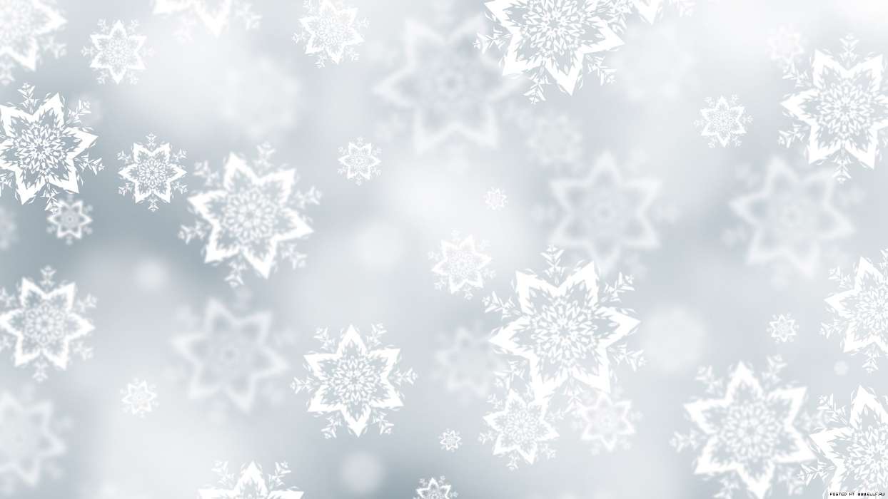 Background, Snowflakes, Winter, Patterns