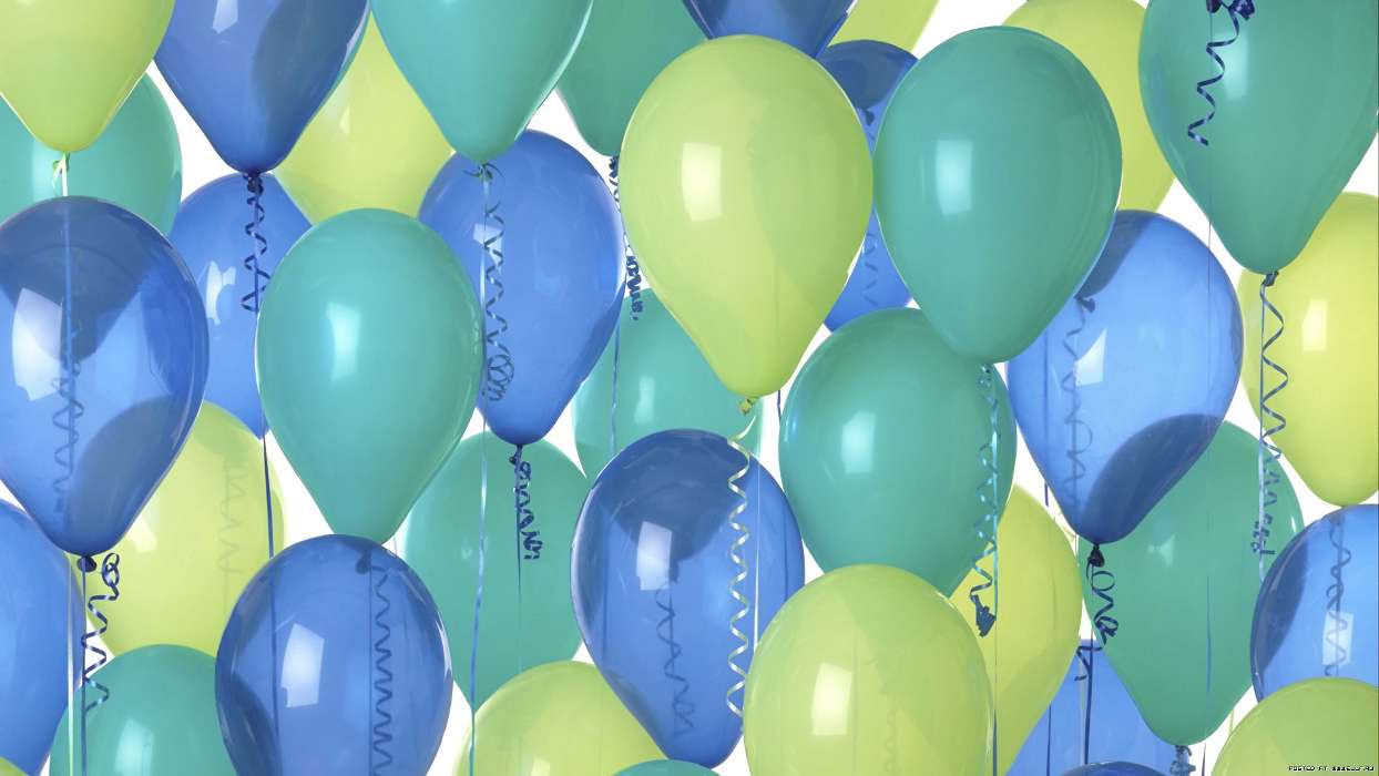 Background, Balloons