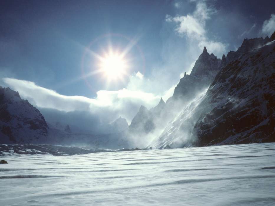 Mountains,Landscape,Winter
