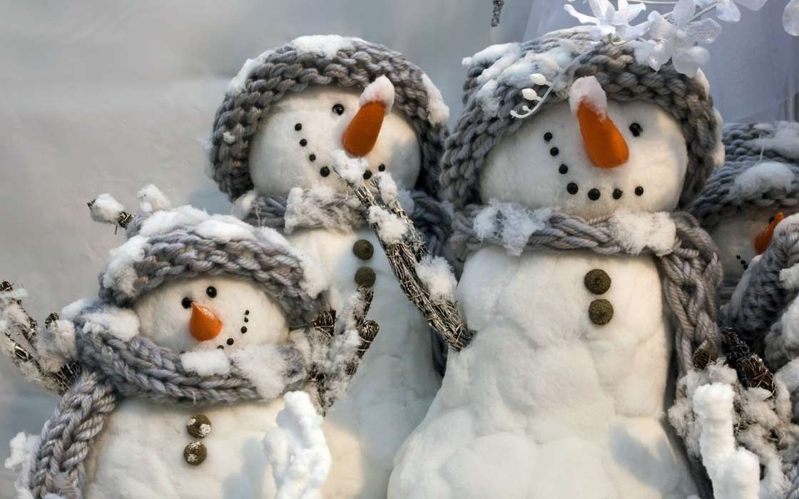 Toys, Snowman, New Year, Objects, Holidays, Christmas, Xmas, Winter