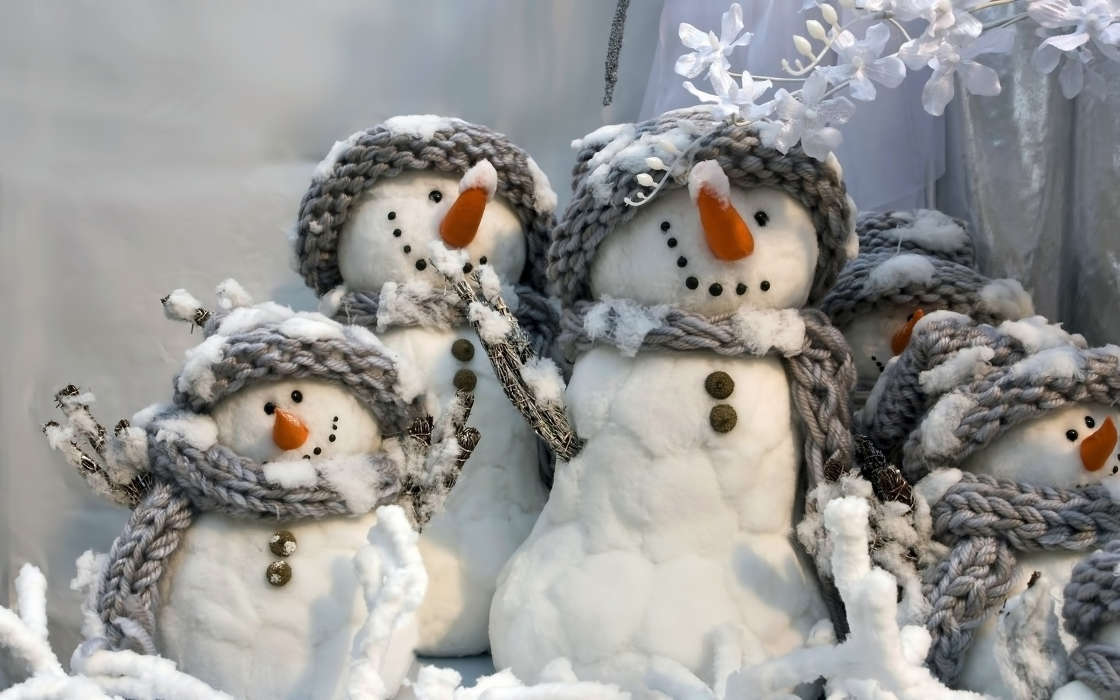 Snowman,New Year,Holidays