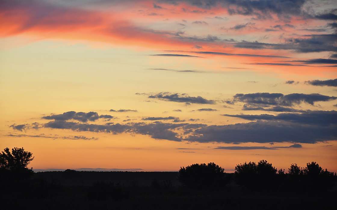 Clouds,Landscape,Sunset