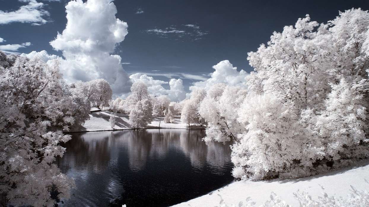 Landscape,Nature,Snow