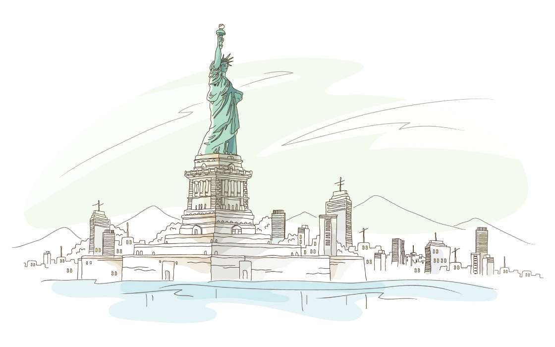 Landscape, Pictures, Statue of Liberty