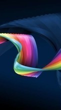 Abstraction, Backgrounds, Rainbow for Lenovo A690