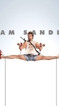 New 128x160 mobile wallpapers Cinema, Actors, You Don&#039;t Mess with the Zohan, Adam Sandler free download.