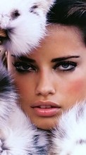 New mobile wallpapers - free download. Humans, Girls, Adriana Lima picture and image for mobile phones.