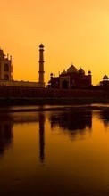 New mobile wallpapers - free download. Taj Mahal,Architecture,Landscape picture and image for mobile phones.