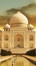 New mobile wallpapers - free download. Taj Mahal,Architecture,Landscape picture and image for mobile phones.